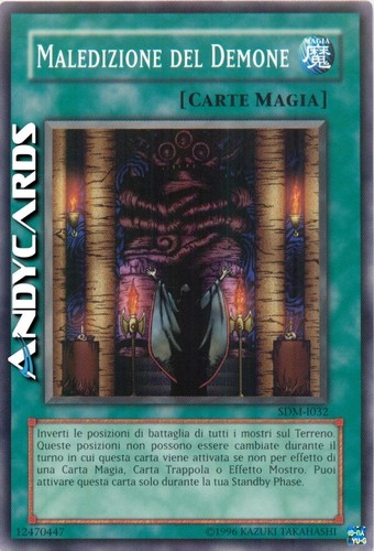 Maledizione del demone - del, •
