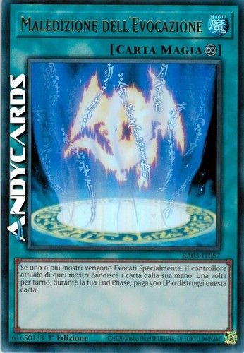 Curse summoning - curse, •