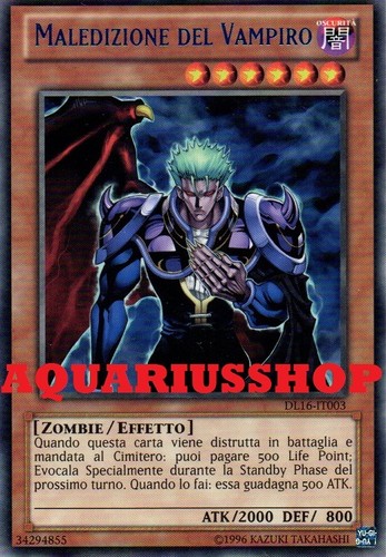 Maledizione del - yu-gi-oh,