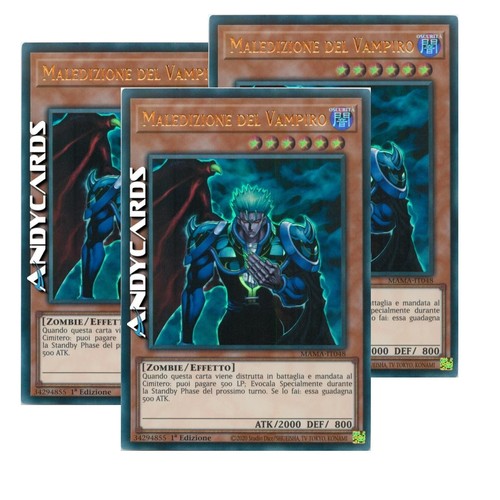 Vampire curse - 3x, (vampire's