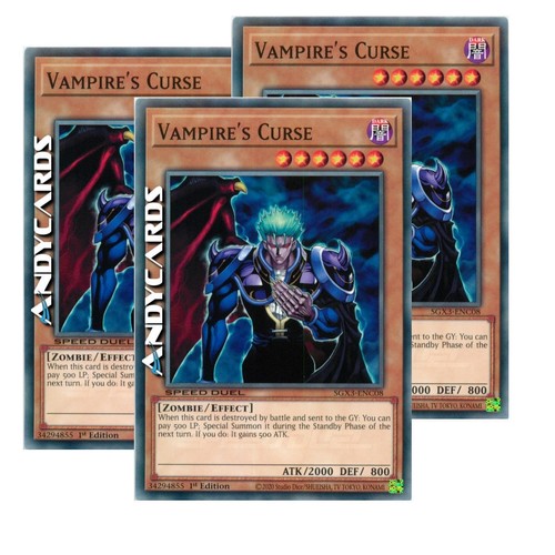 Vampire curse speed - vampire's, (speed