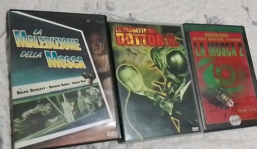 Dvd maledizione della mosca - la,