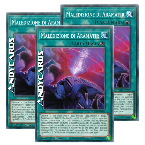 Maledizione aramatir - di, •